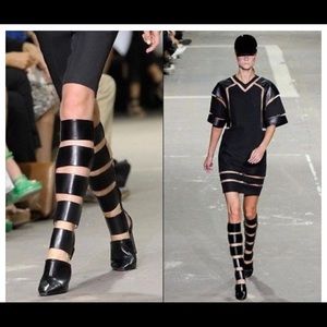 Alexander WANG MARTA  TALL CUT OUT GLADIATOR Boots